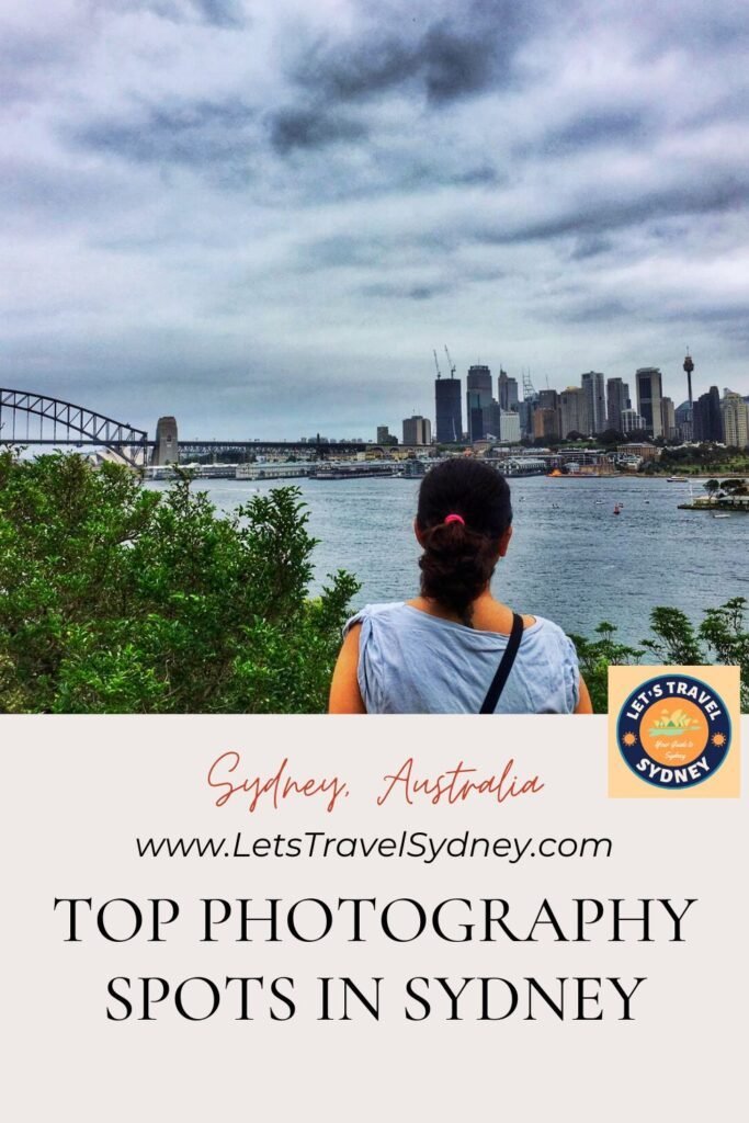 PIN for later reference - Top Photography Spots in Sydney