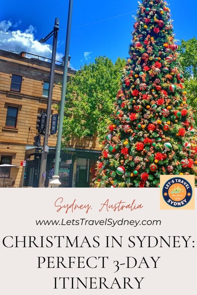 PIN for later reference - Sydney at Christmas