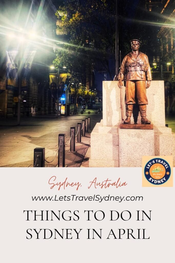 PIN for later reference - Things To Do in Sydney in April