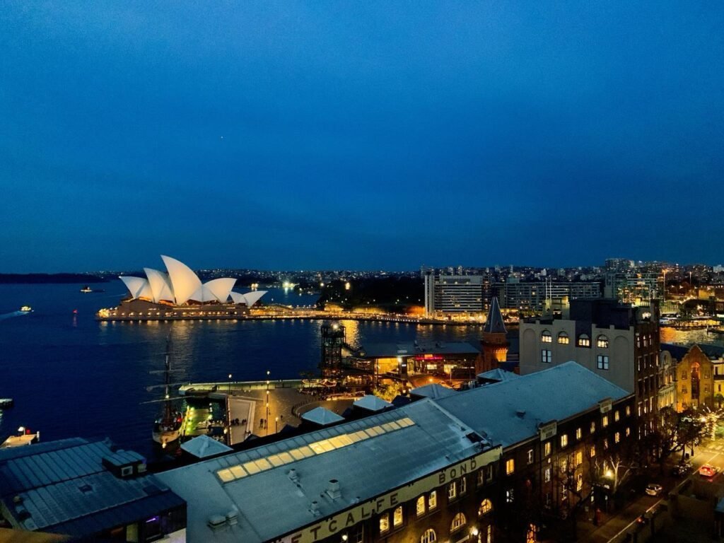 Sydney Opera House at night