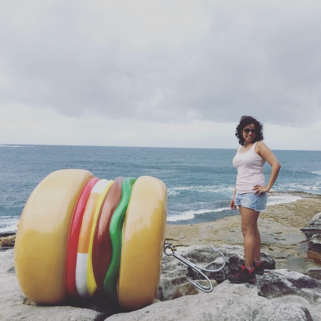 Burger Art Installation