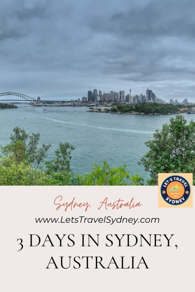 PIN for later reference - 3 Days in Sydney, Australia