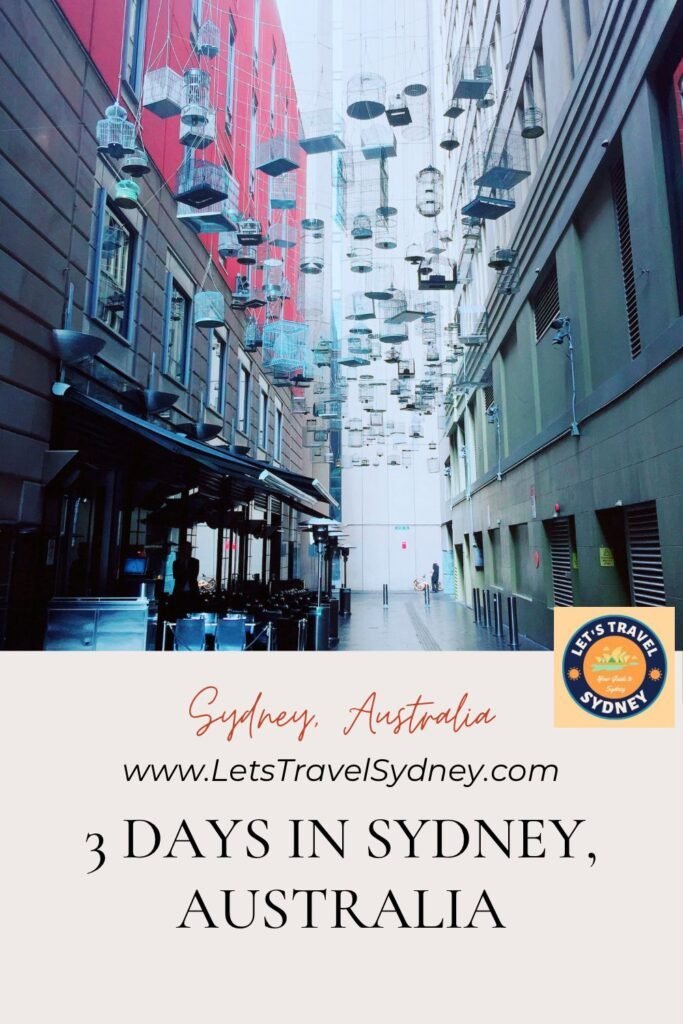 PIN for later reference - 3 Days in Sydney, Australia